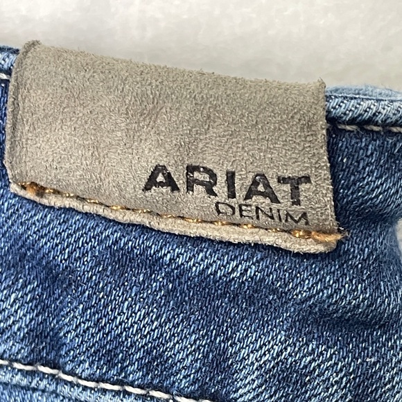 Ariat Women's Ultra Stretch Perfect Rise Flare Denim Jeans 32L - Picture 4 of 7